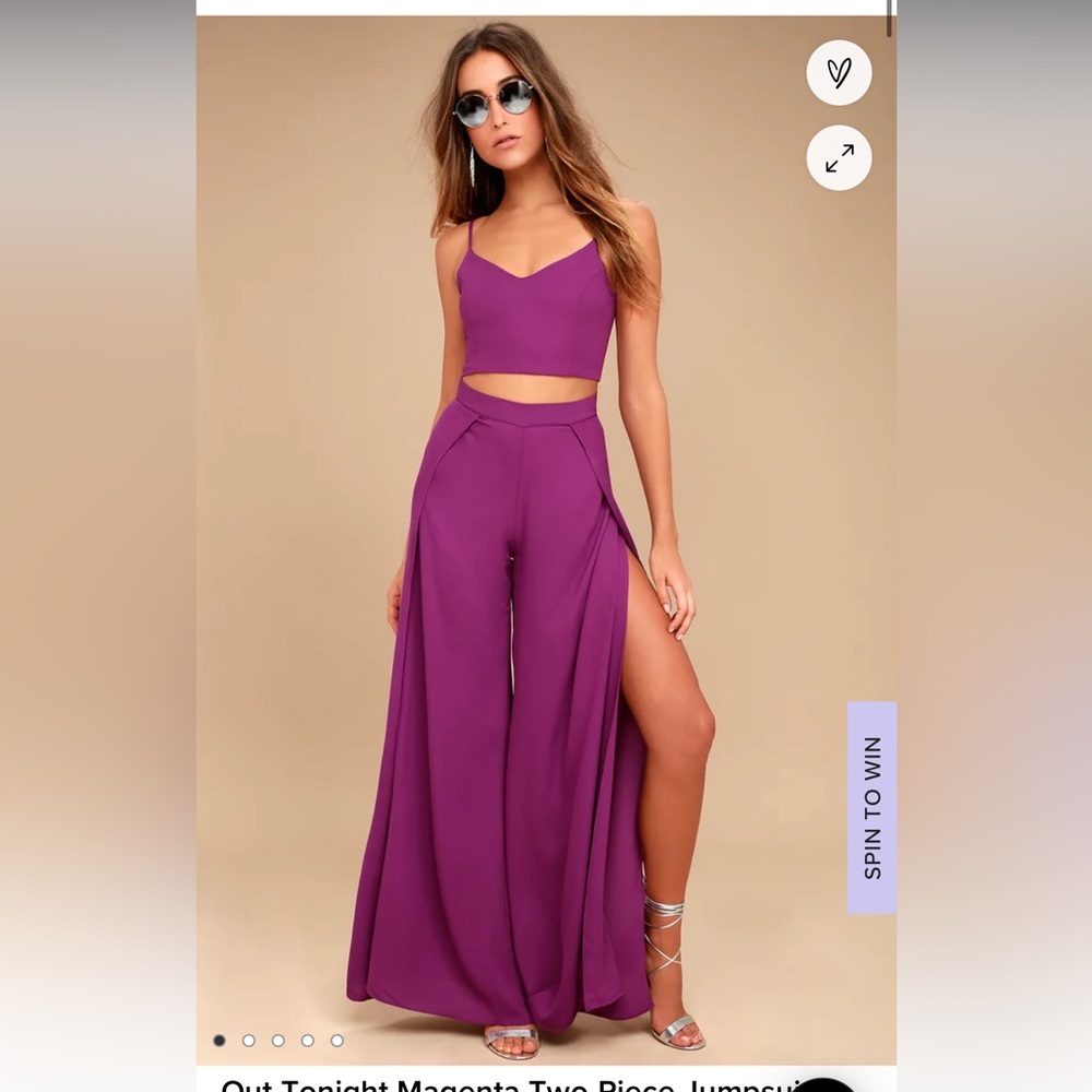 Lulu’s Out Tonight Two Piece Jumpsuit